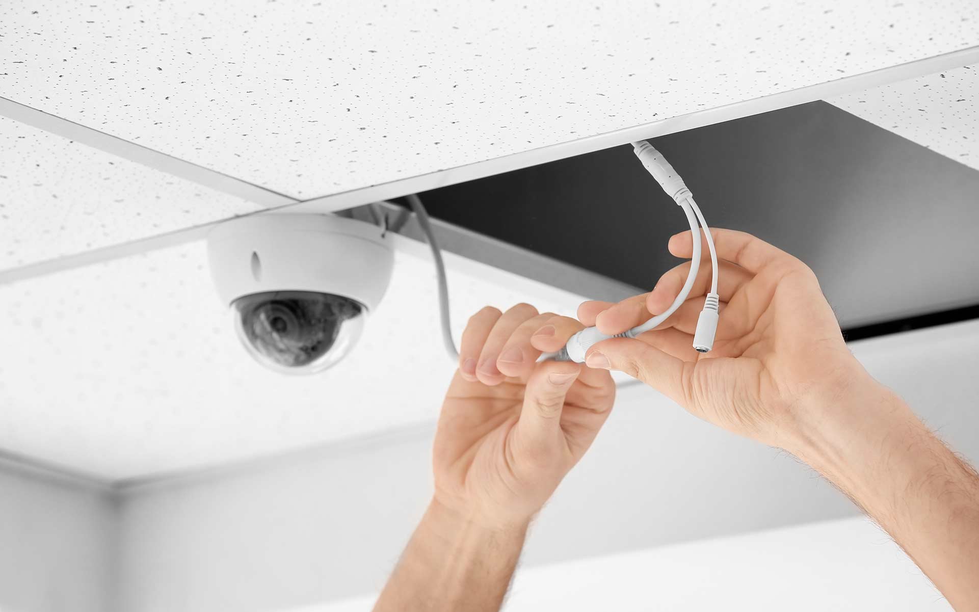 A2B Electrical's electricians can wire up CCTV cameras for properties in Nunhead and the local area. 